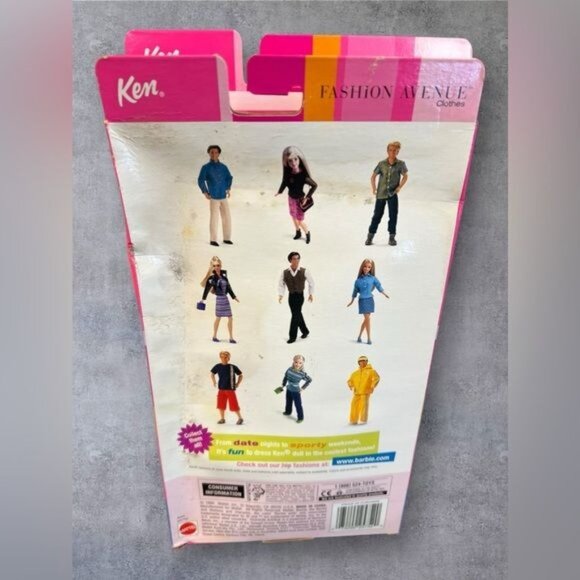 1999 Barbie Accessory Shoulder Bag & TARA Barbie Accessory Case with Ken Fashion - Picture 8 of 9